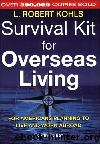 Survival Kit for Overseas Living by L. Robert Kohls