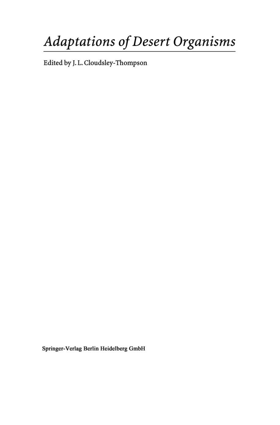 Survival Strategies of Annual Desert Plants by Prof. Dr. Yitzchak Gutterman (auth.)