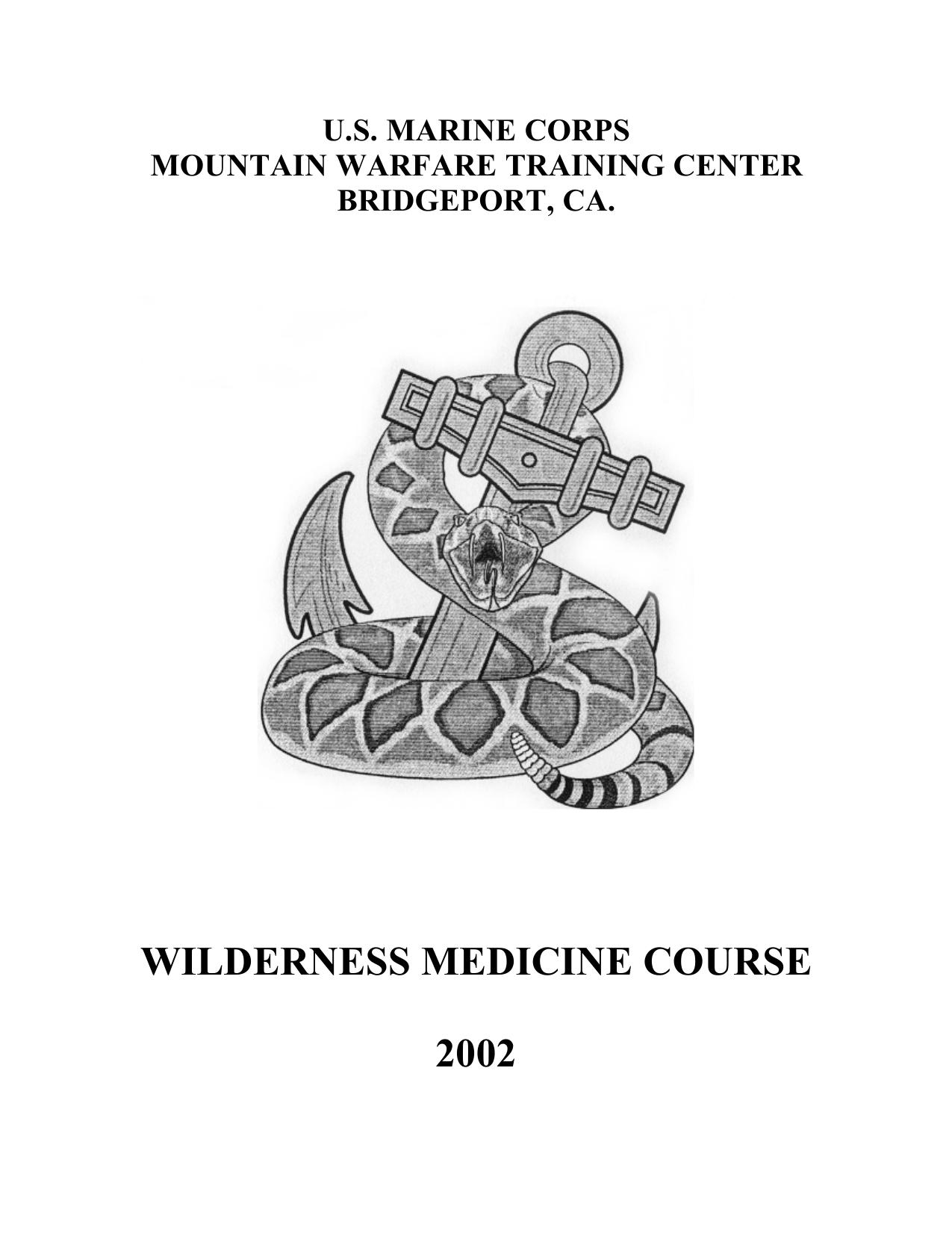 Survival Wilderness Medicine Course by Unknown