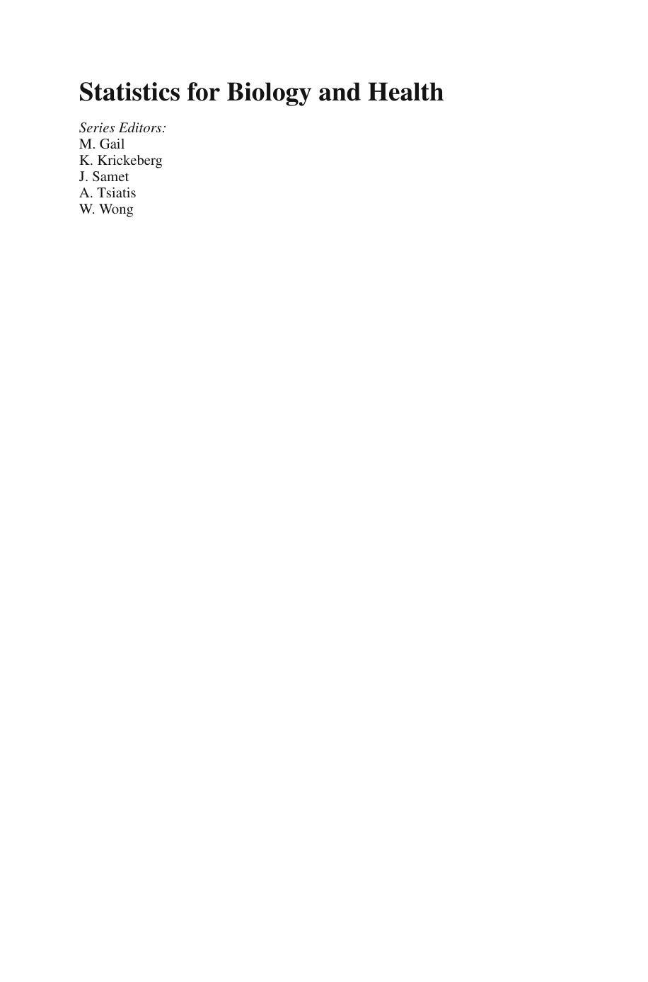 Survival and Event History Analysis: A Process Point of View by Odd O. Aalen Ørnulf Borgan Håkon K. Gjessing (auth.)
