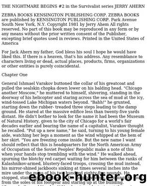 Survivalist - 02 The Nightmare Begins by Jerry Ahern