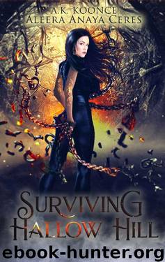 Surviving Hallow Hill: A Supernatural Prison Academy Romance (Dr. Hyde's Prison for the Rare Book 2) by A.K. Koonce & Aleera Anaya Ceres