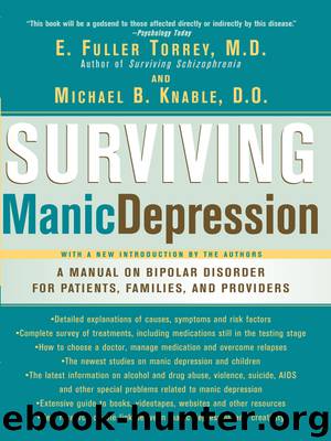 Surviving Manic Depression by E. Fuller Torrey M.D