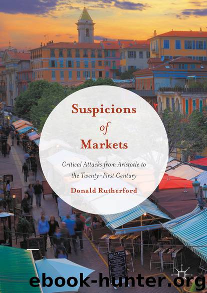 Suspicions of Markets by Donald Rutherford