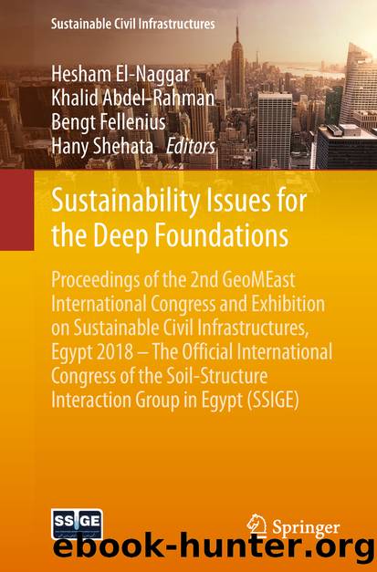 Sustainability Issues for the Deep Foundations by Unknown