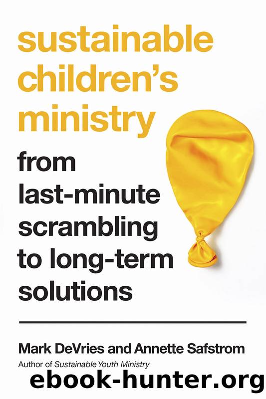 Sustainable Children's Ministry by Mark DeVries