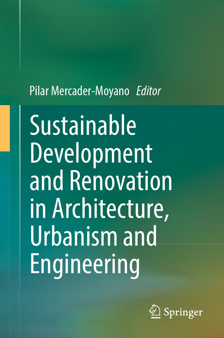 Sustainable Development and Renovation in Architecture, Urbanism and Engineering by Unknow