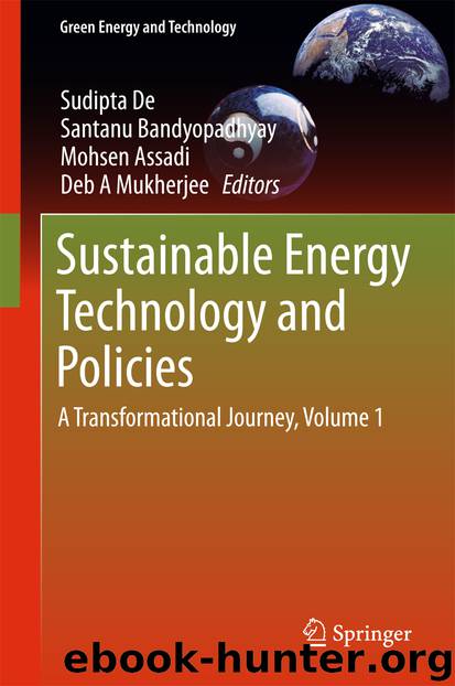 Sustainable Energy Technology and Policies by Sudipta De Santanu Bandyopadhyay Mohsen Assadi & Deb A Mukherjee