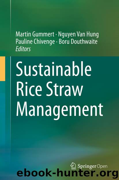 Sustainable Rice Straw Management by Martin Gummert & Nguyen Van Hung & Pauline Chivenge & Boru Douthwaite