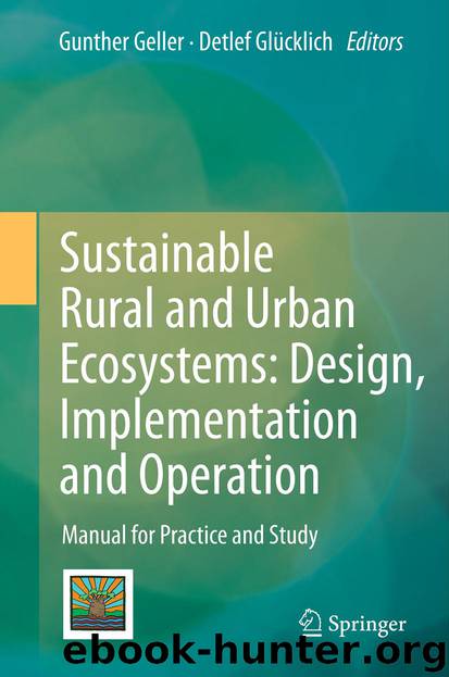 Sustainable Rural and Urban Ecosystems: Design, Implementation and Operation by Gunther Geller & Detlef Glücklich