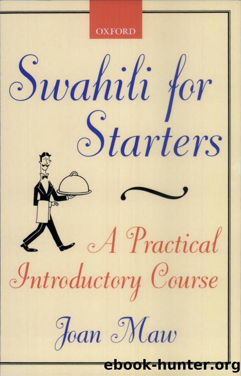 Swahili for Starters by Unknown