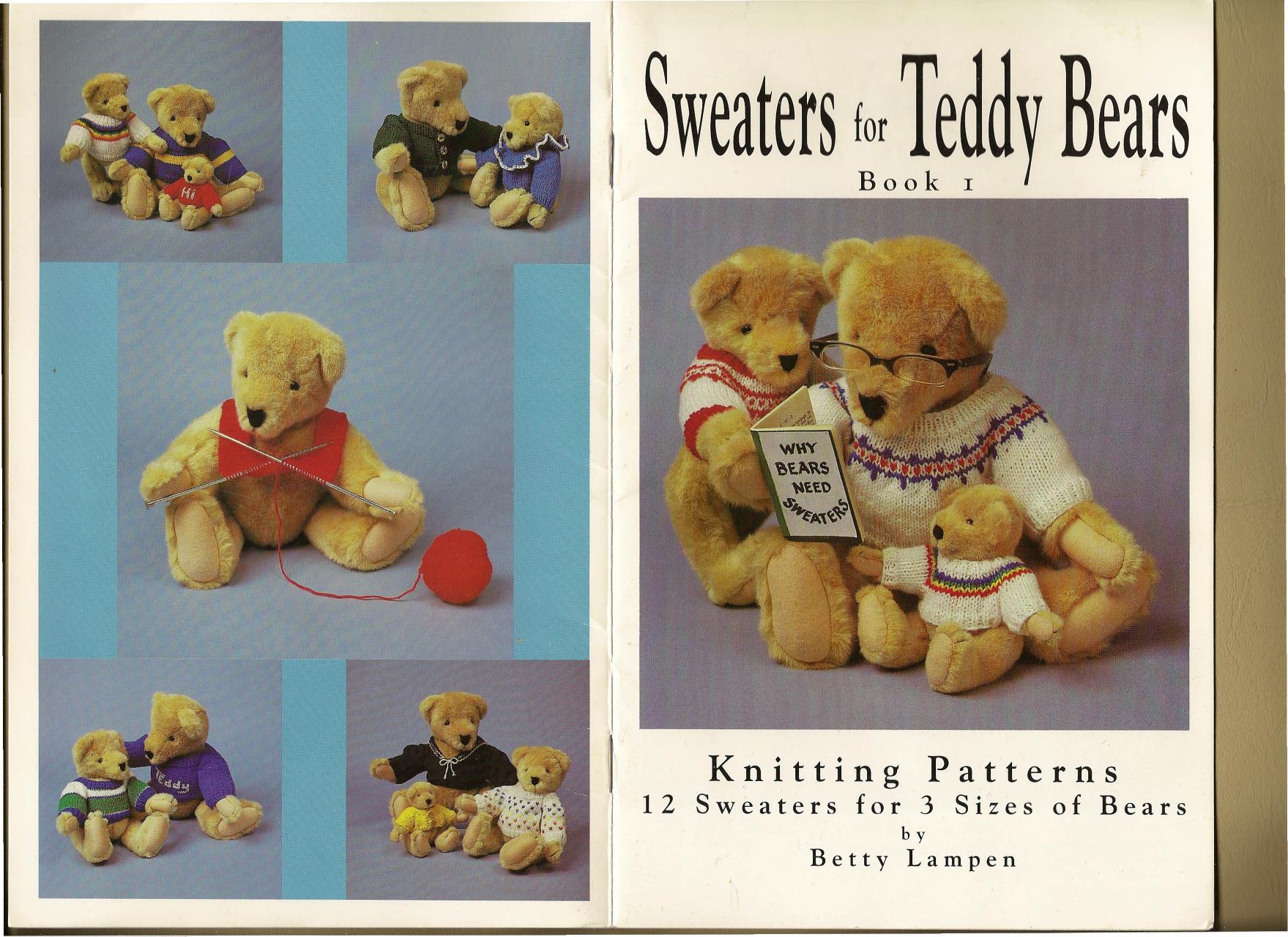 Sweaters For Teddy Bears by Betty Lampen