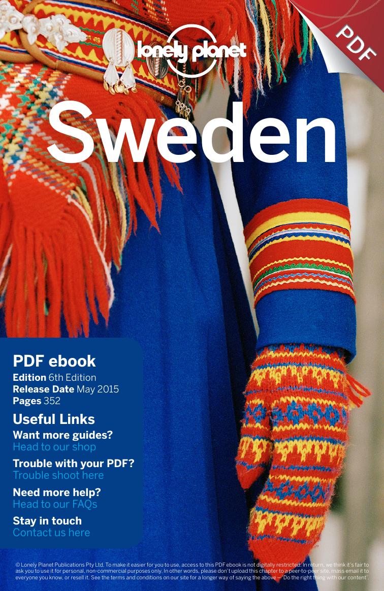 Sweden 6 - whole book by Lonely Planet