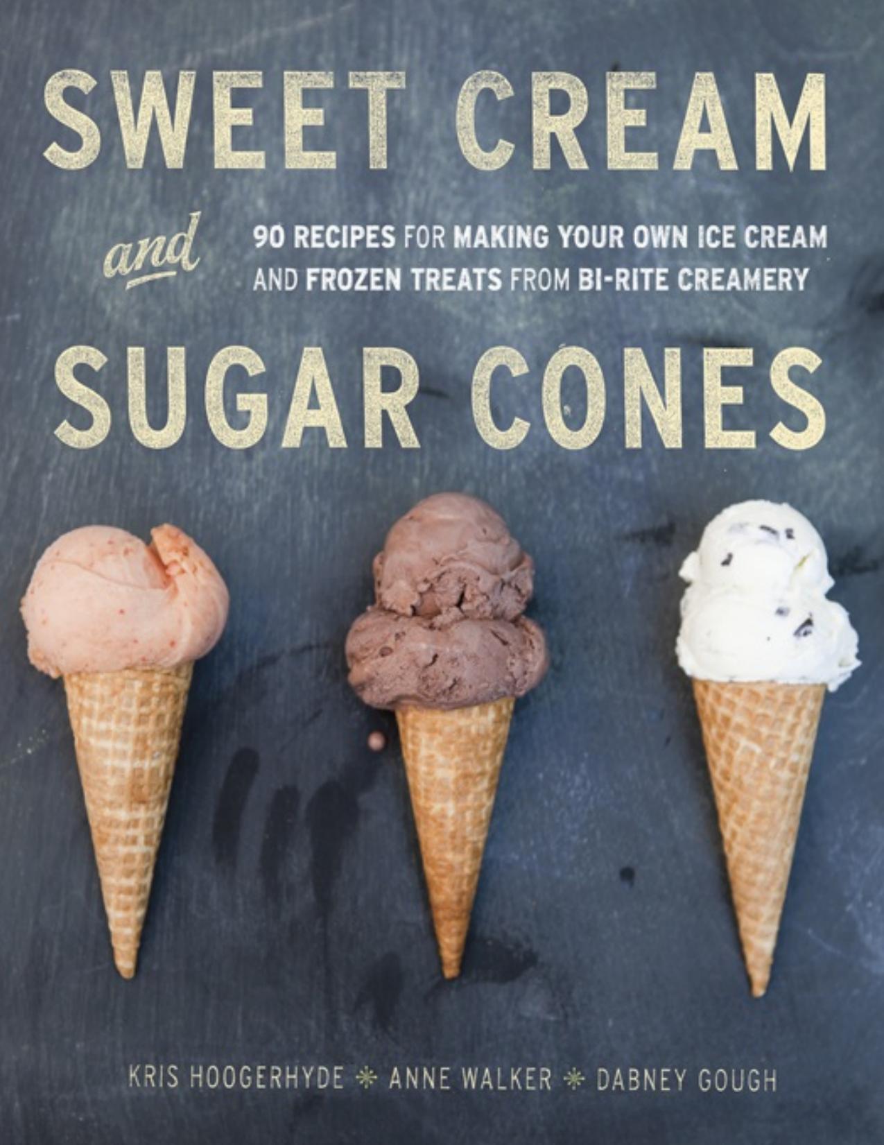 Sweet Cream and Sugar Cones by Kris Hoogerhyde