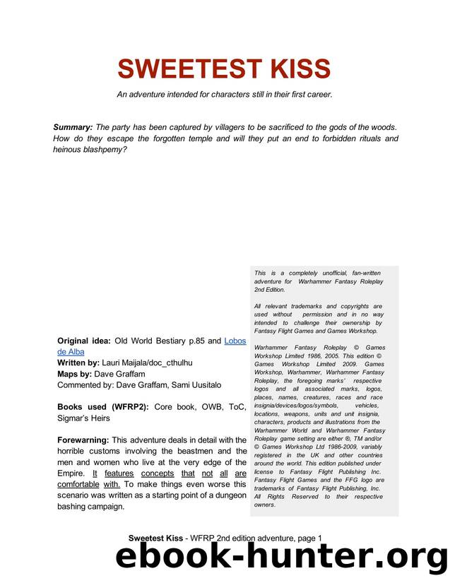 Sweetest Kiss by Unknown