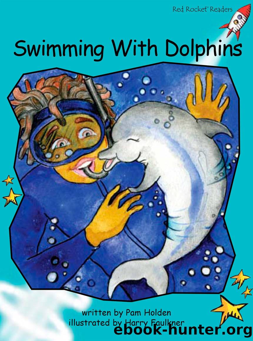 Swimming With Dolphins by Pam Holden