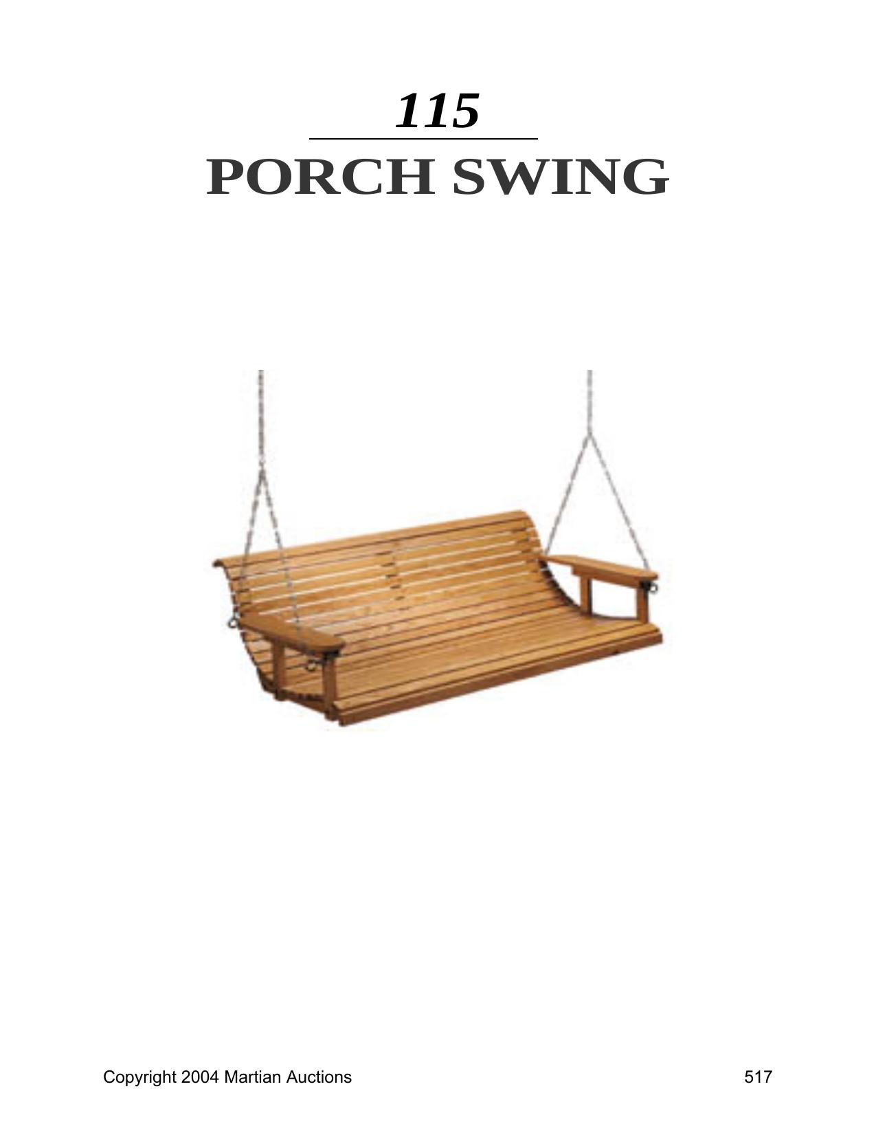 Swing by Porch Swing