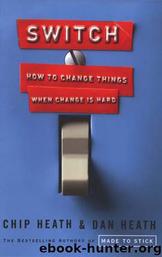 Switch: How To Change Things When Change Is Hard by Chip Heath & Dan Heath