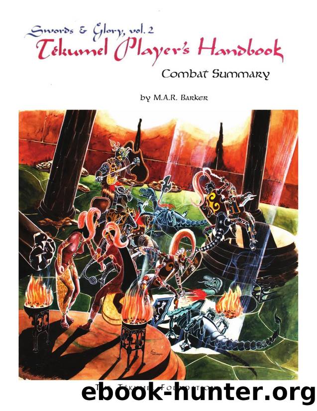 Swords & Glory vol.2 TÃ©kumel Combat and Sorcery Summary by Unknown
