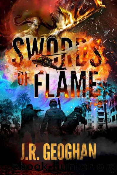 Swords of Flame (The Chris Carter Series Book 1) by J.R. Geoghan