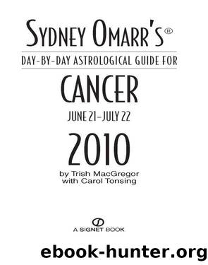 Sydney Omarr's Day-By-Day Astrological Guide for the Year 2010 by Trish Macgregor