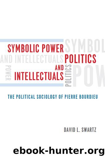 Symbolic Power, Politics, and Intellectuals by David L. Swartz