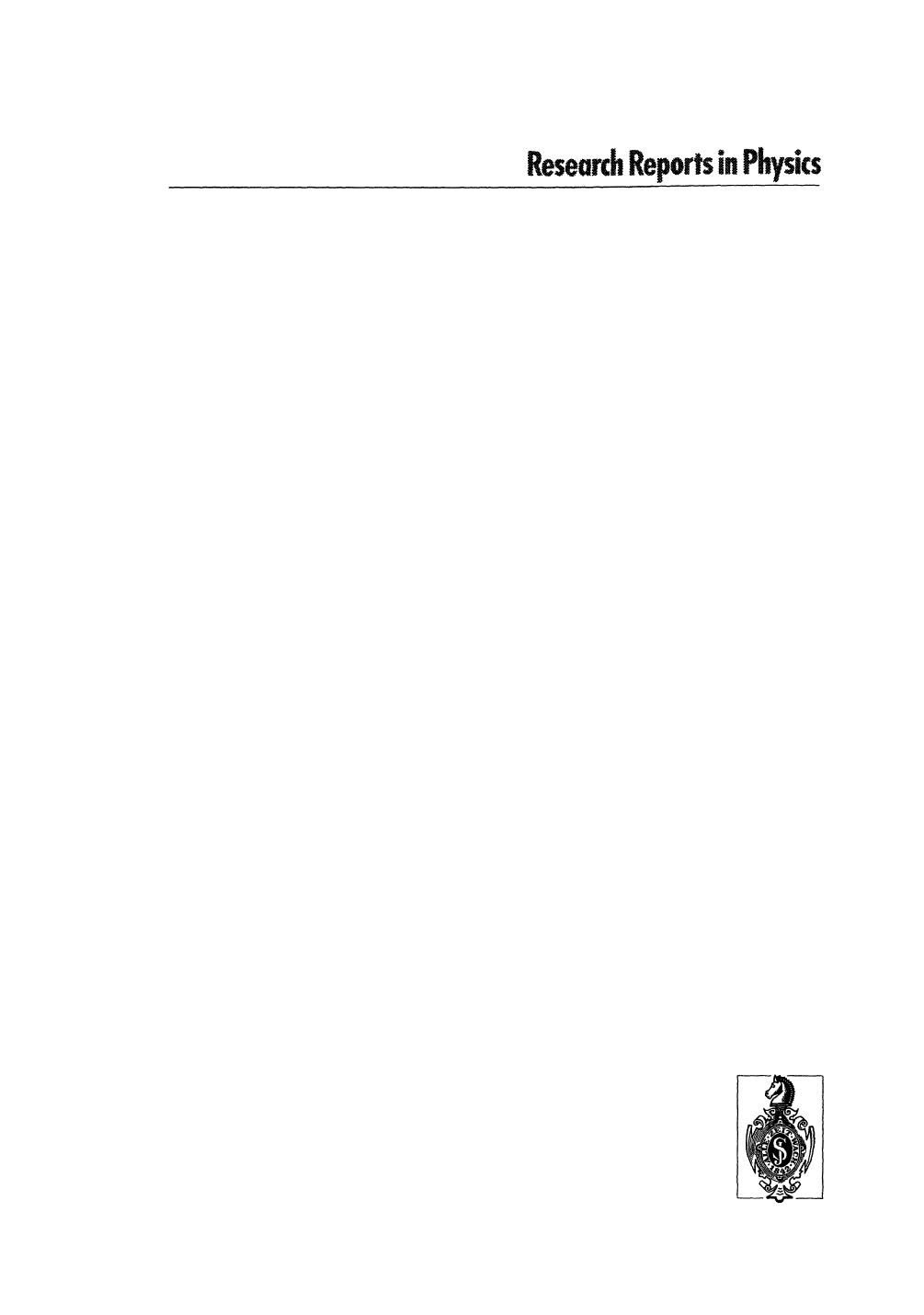 Symmetries and Singularity Structures: Integrability and Chaos in Nonlinear Dynamical Systems Proceedings of the Workshop, Bharathidasan University, Tiruchirapalli, India, November by P. Winternitz (auth.) Professor Dr. Muthuswamy Lakshmanan Dr. Muthiah Daniel (eds.)