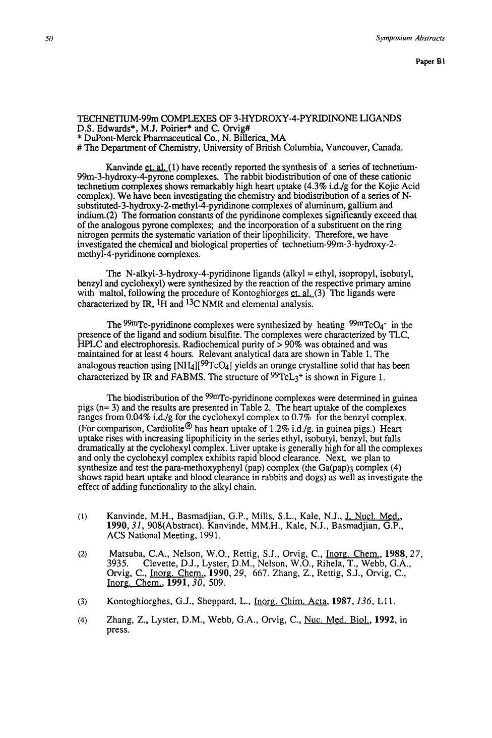 Symposium abstracts continued in part 3 by Unknown