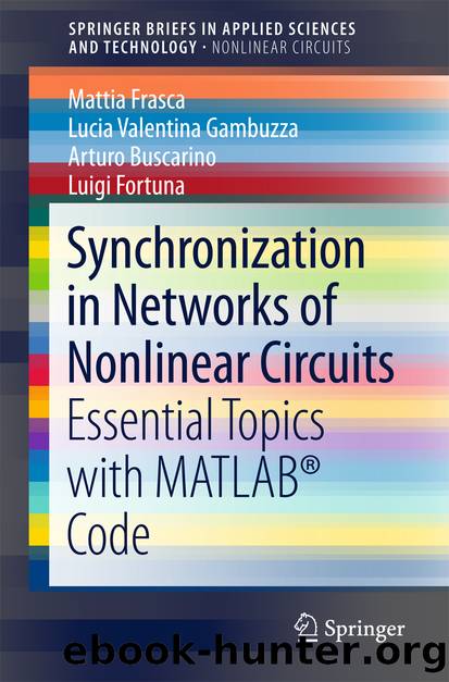 Synchronization in Networks of Nonlinear Circuits by Mattia Frasca Lucia Valentina Gambuzza Arturo Buscarino & Luigi Fortuna
