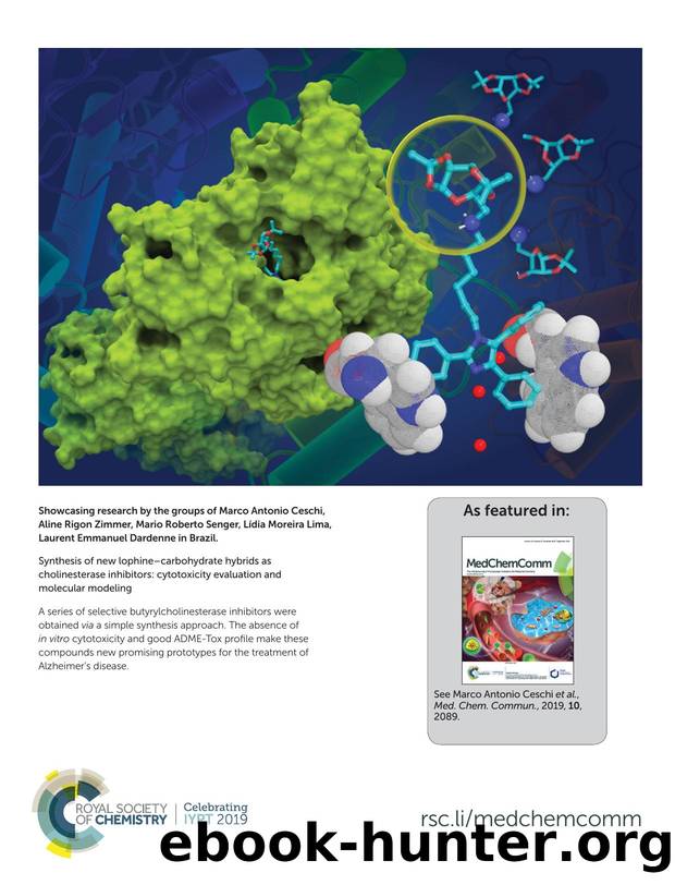 Synthesis of new lophineâcarbohydrate hybrids as cholinesterase inhibitors: cytotoxicity evaluation and molecular modeling by unknow