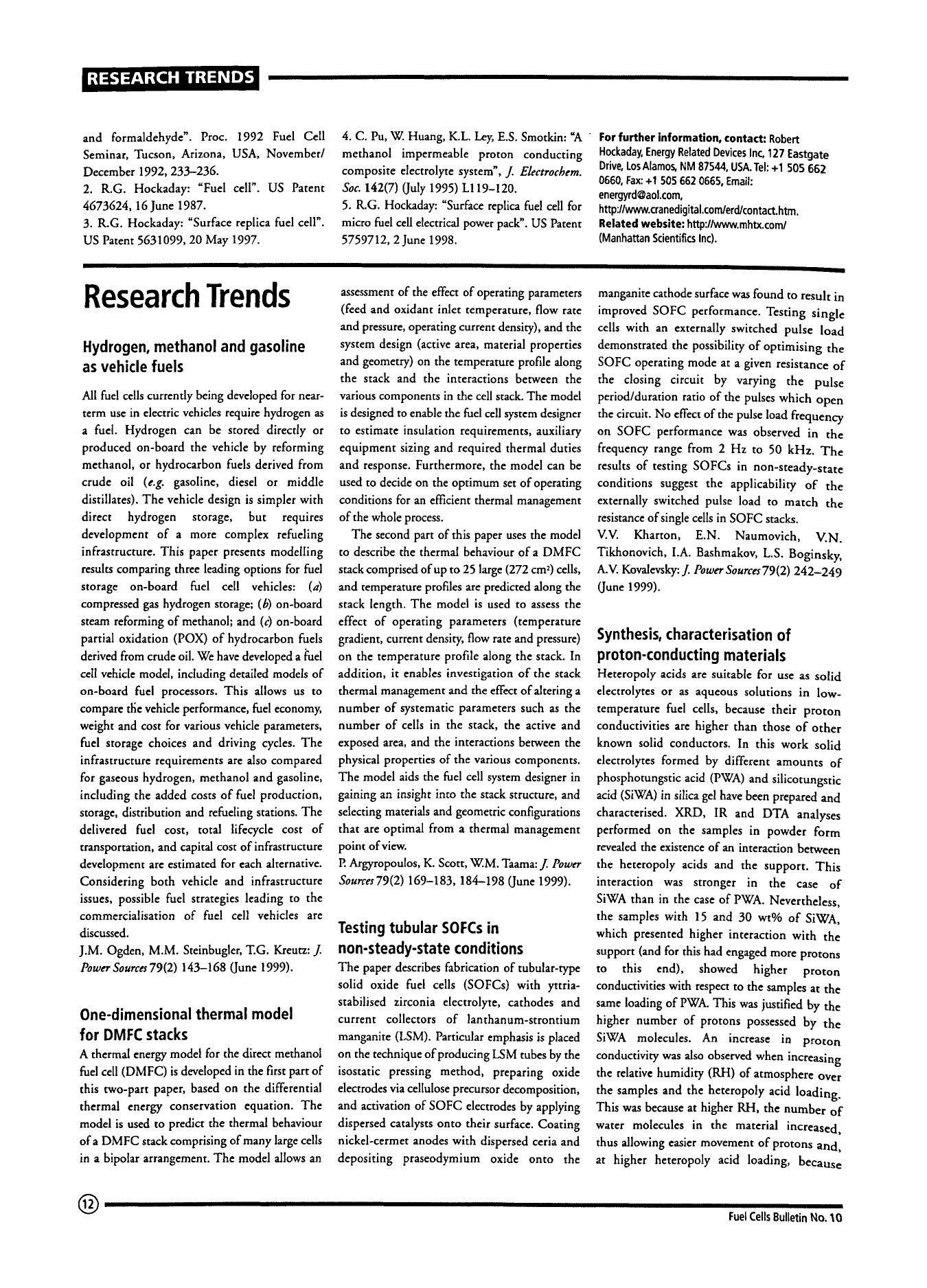 Synthesis, characterisation of proton-conducting materials by Unknown