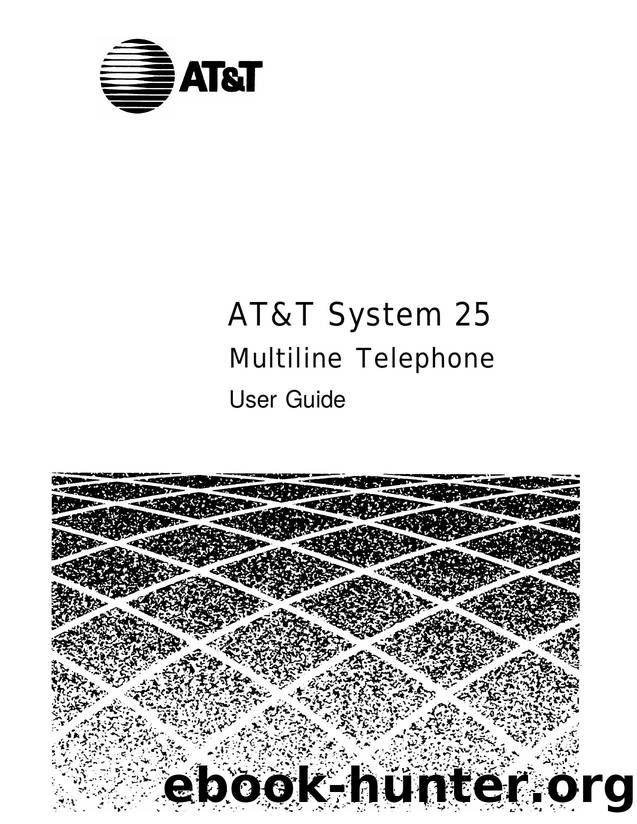 System 25, Release 3 Multi-Line User Guide by EDOC12