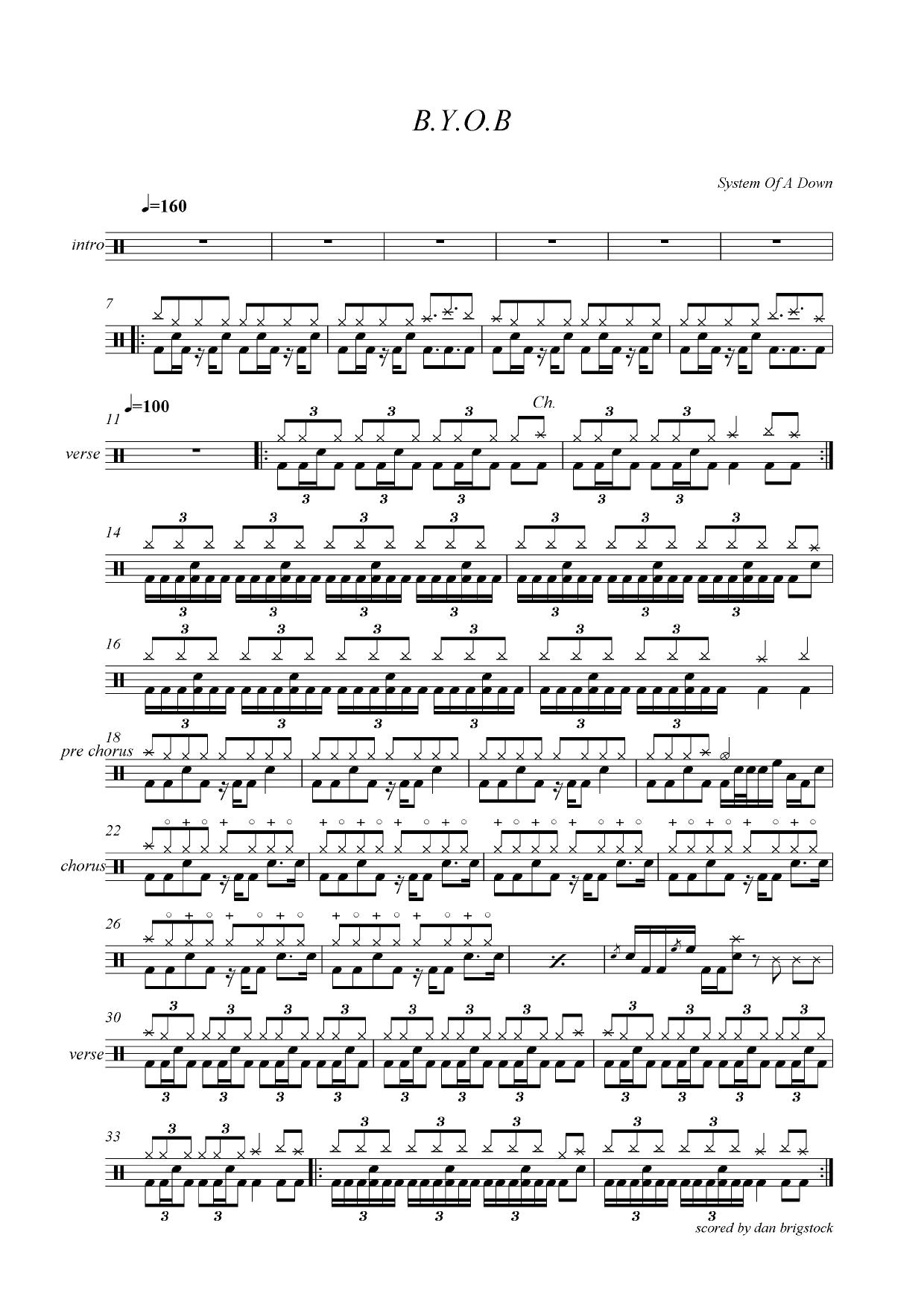 System of a Down - B.Y.O.B by ()