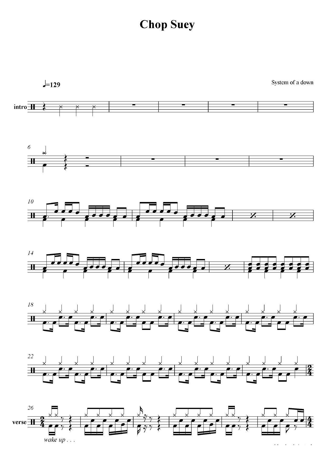 System of a Down - Chop Suey by ()