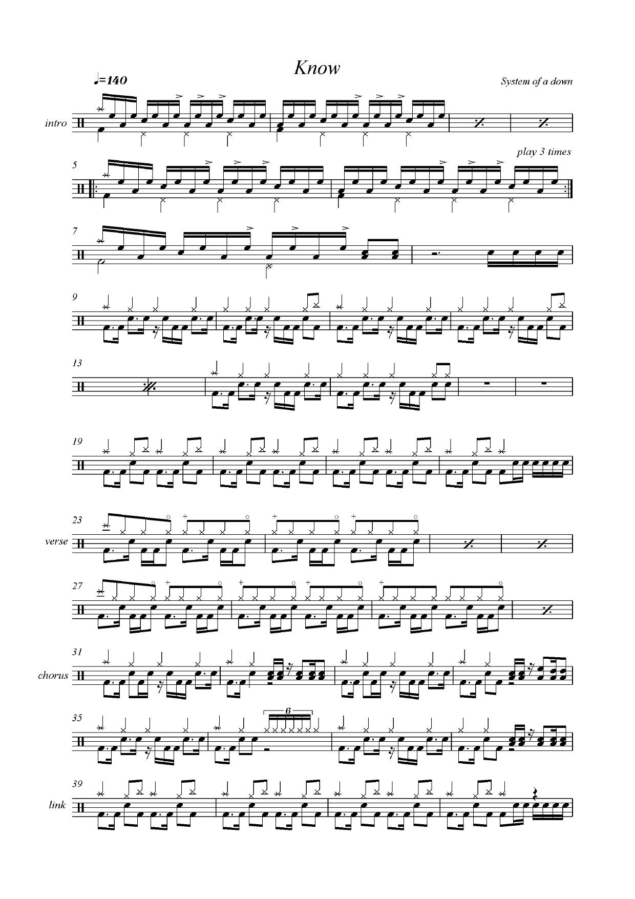 System of a Down - Know by ()