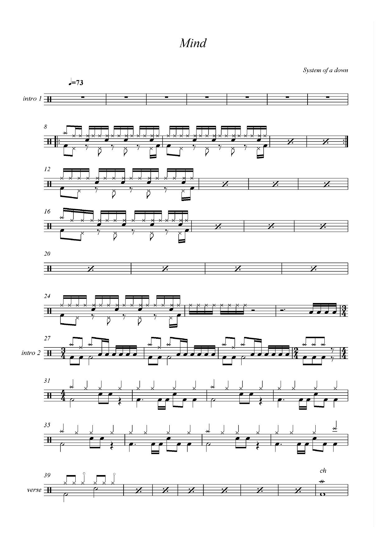 System of a Down - Mind by ()