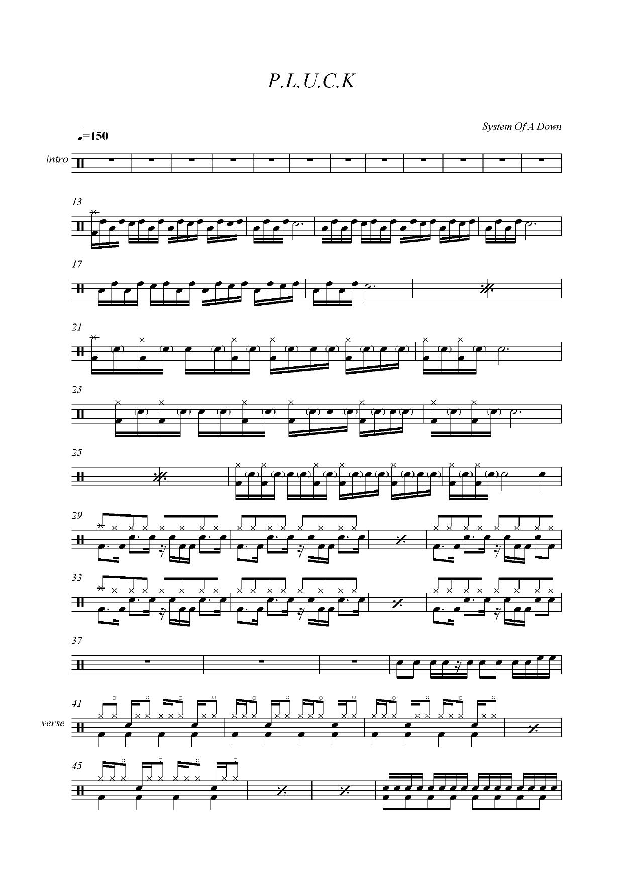 System of a Down - Pluck by ()