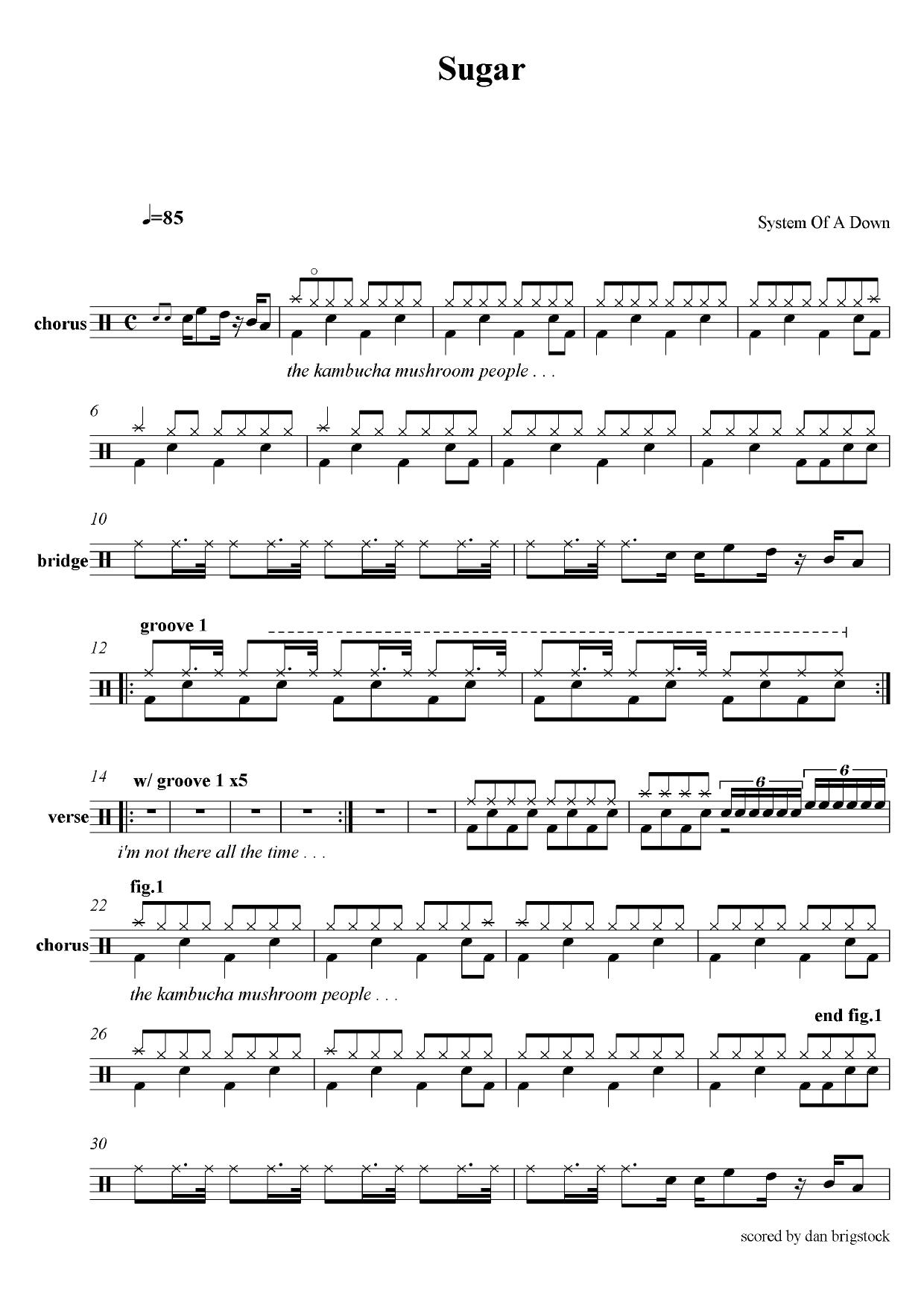 System of a Down - Sugar by ()