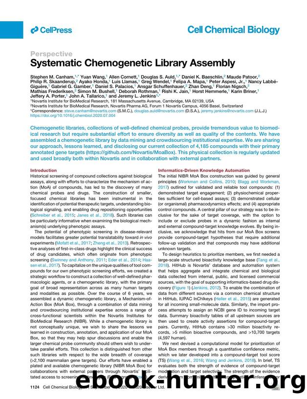 Systematic Chemogenetic Library Assembly by unknow