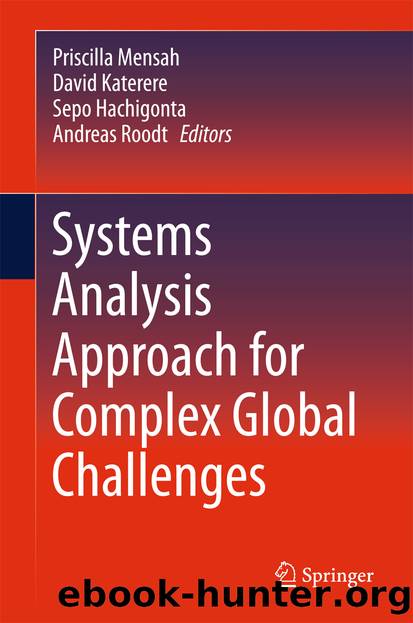Systems Analysis Approach for Complex Global Challenges by Priscilla Mensah David Katerere Sepo Hachigonta & Andreas Roodt