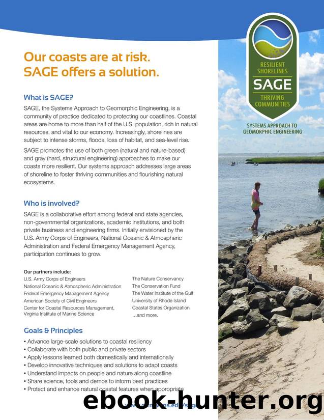 Systems Approach to Geomorphic Engineering Brochure by VIMS NOAA USACE FEMA