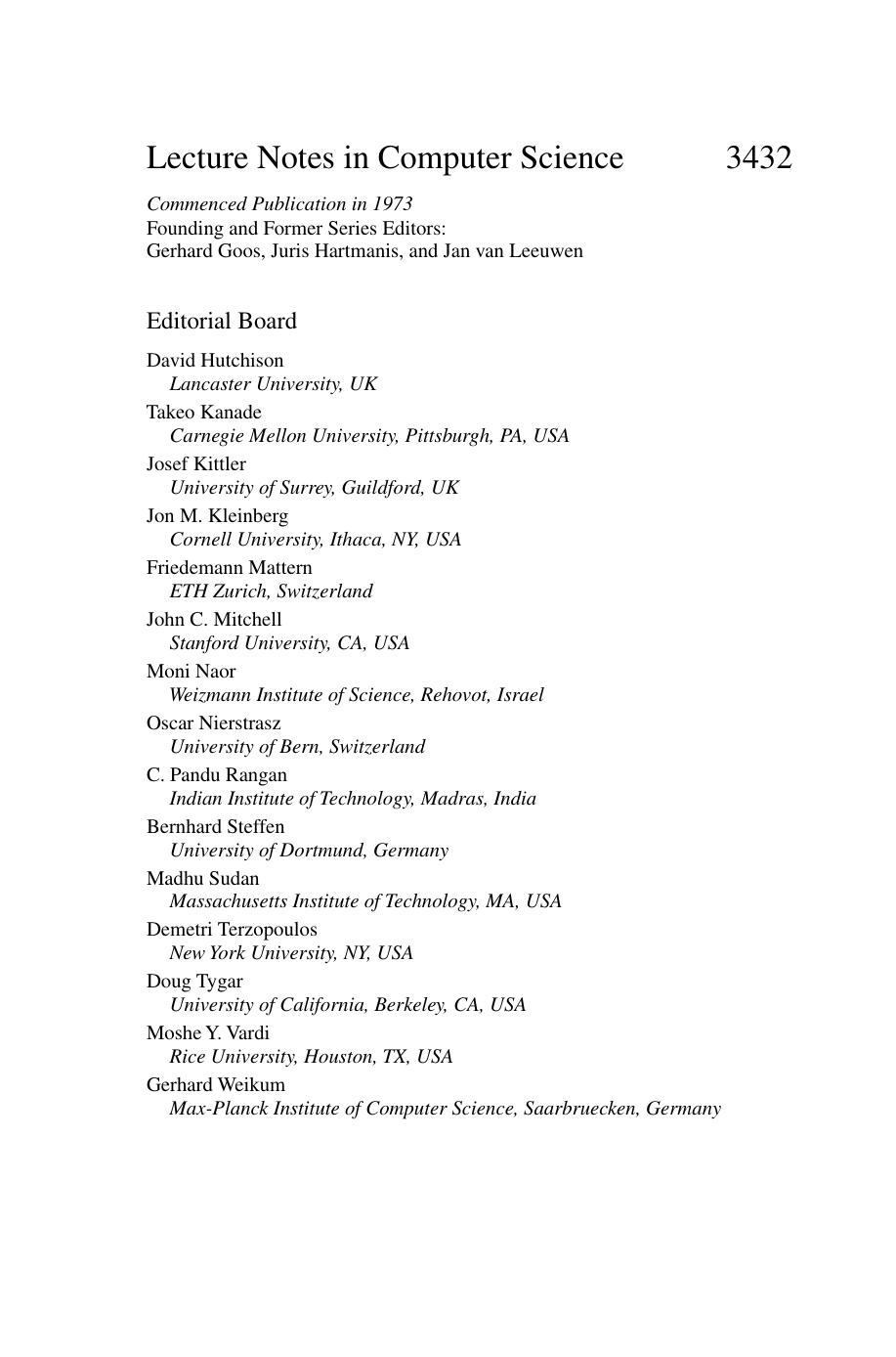 Systems Aspects in Organic and Pervasive Computing - ARCS 2005: 18th International Conference on Architecture of Computing Systems, Innsbruck, Austria, March 14-17, 2005. Proceedings by Sascha Uhrig Theo Ungerer (auth.) Michael Beigl Paul Lukowicz (eds.)