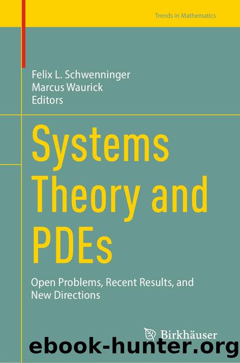 Systems Theory and PDEs by Unknown