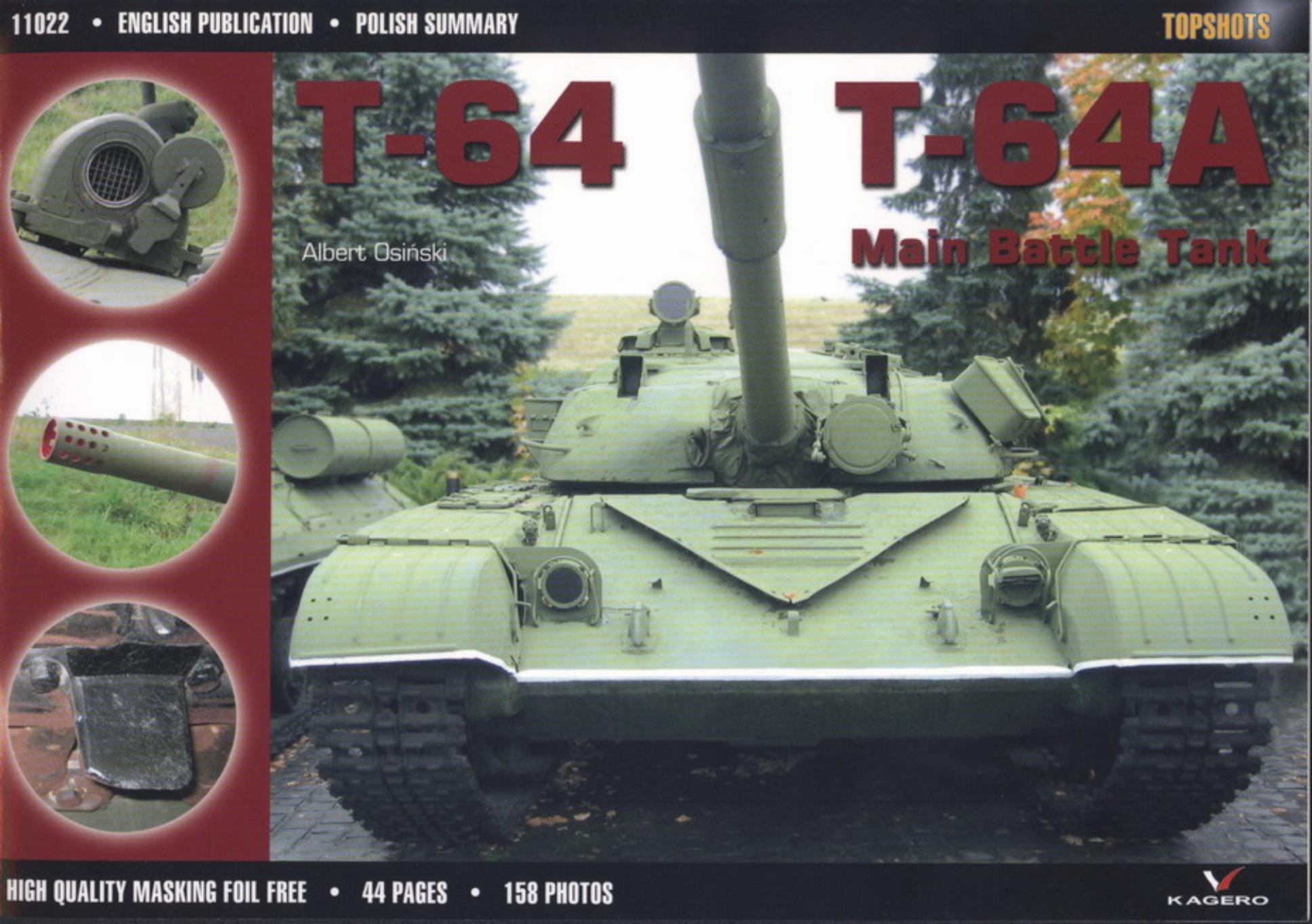 T-64, T-64A Main Battle Tank by Albert Osinski Albert Osinski