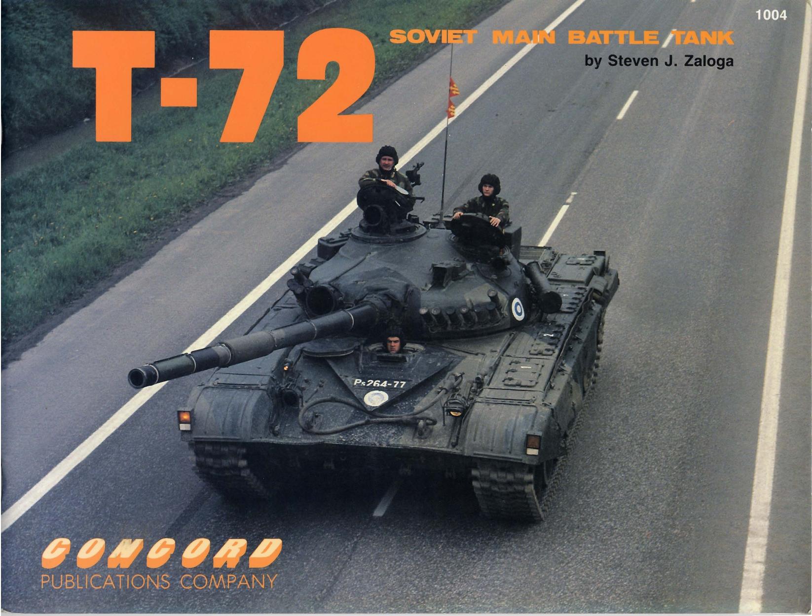 T-72 Soviet main battle tank by Steven J Zaloga