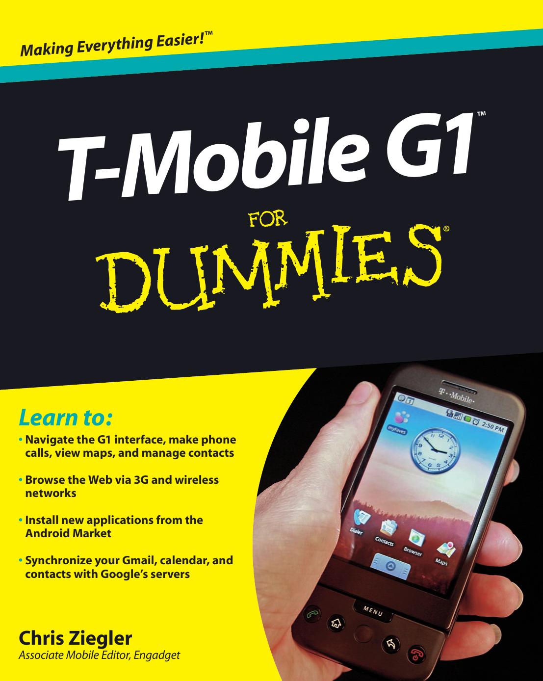 T-Mobile G1 for dummies by Chris Ziegler
