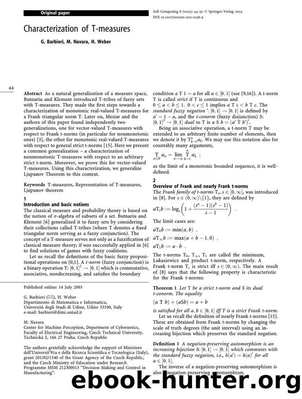 T-measures by Unknown