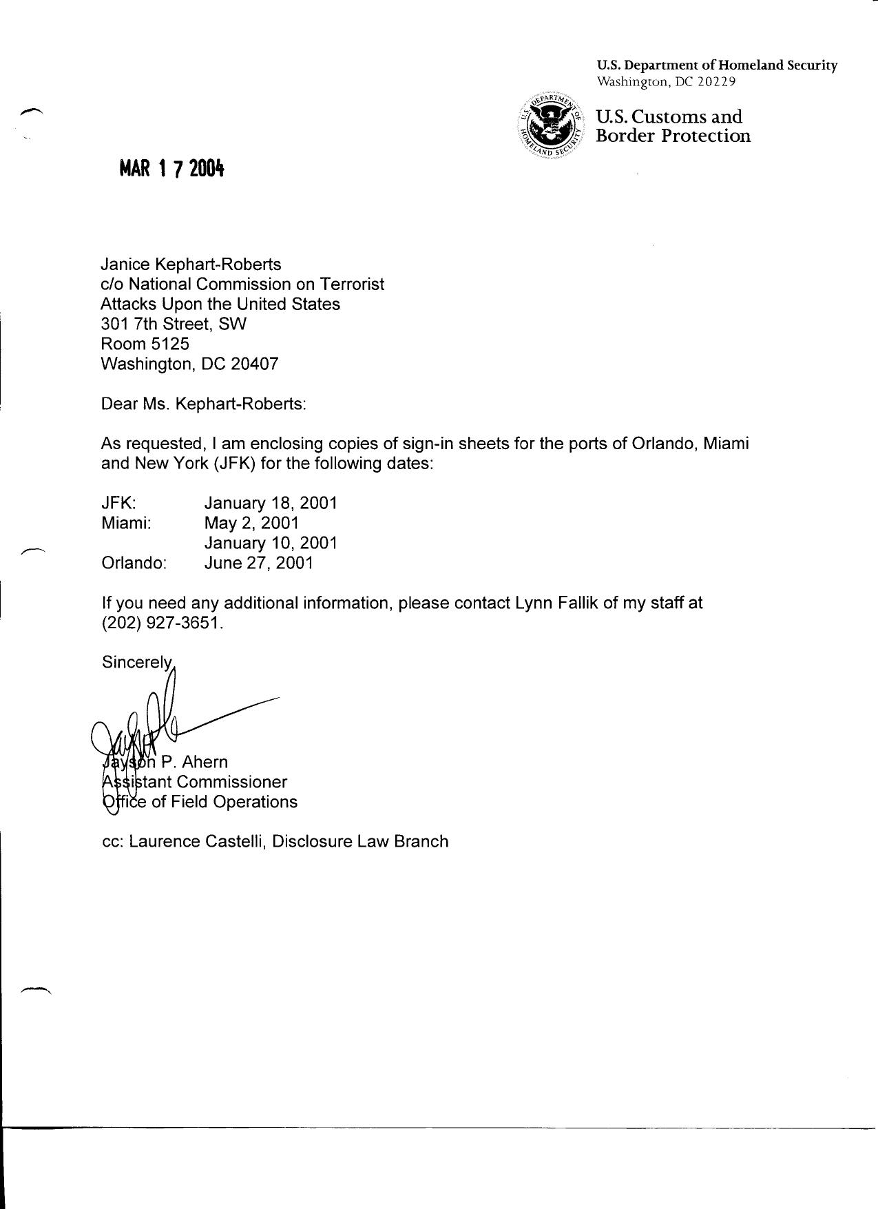 T5 B49 Inspector Interviews- AA 77 Fdr- Inspector Sign-in Sheets 129 by Unknown