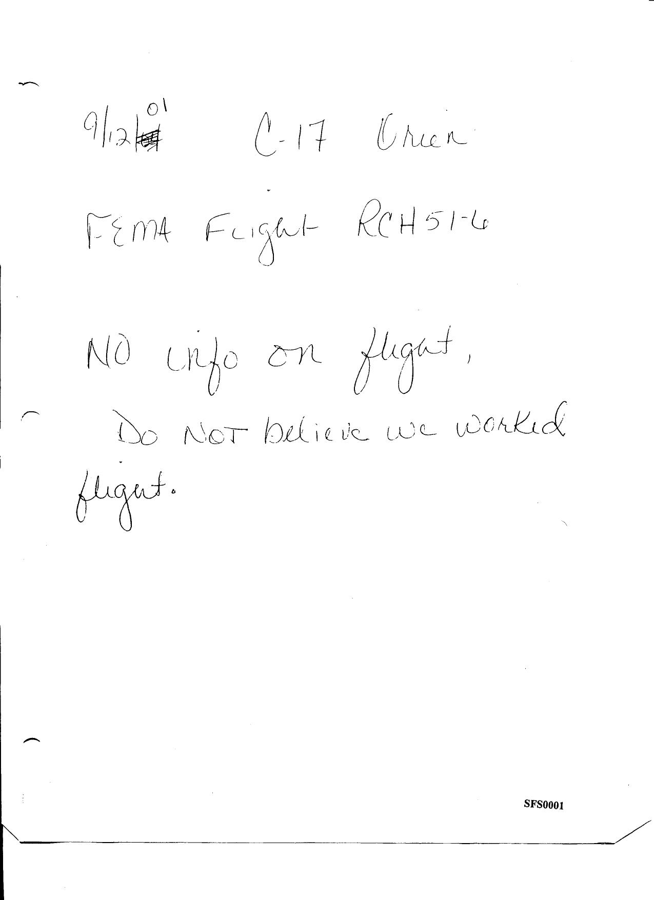 T5 B70 Saudi Flights FBI Docs 3 of 4 Fdr- Universal Weather and Aviation Tab- Entire Contents- FBI Docs 689 by Unknown