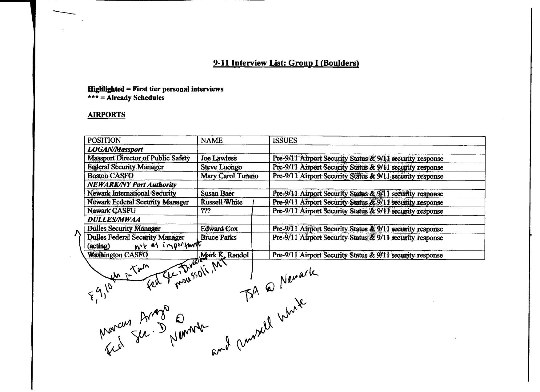 T7 B7 Interview Prep Fdr- 911 Interview List Group I Boulders018 by Unknown